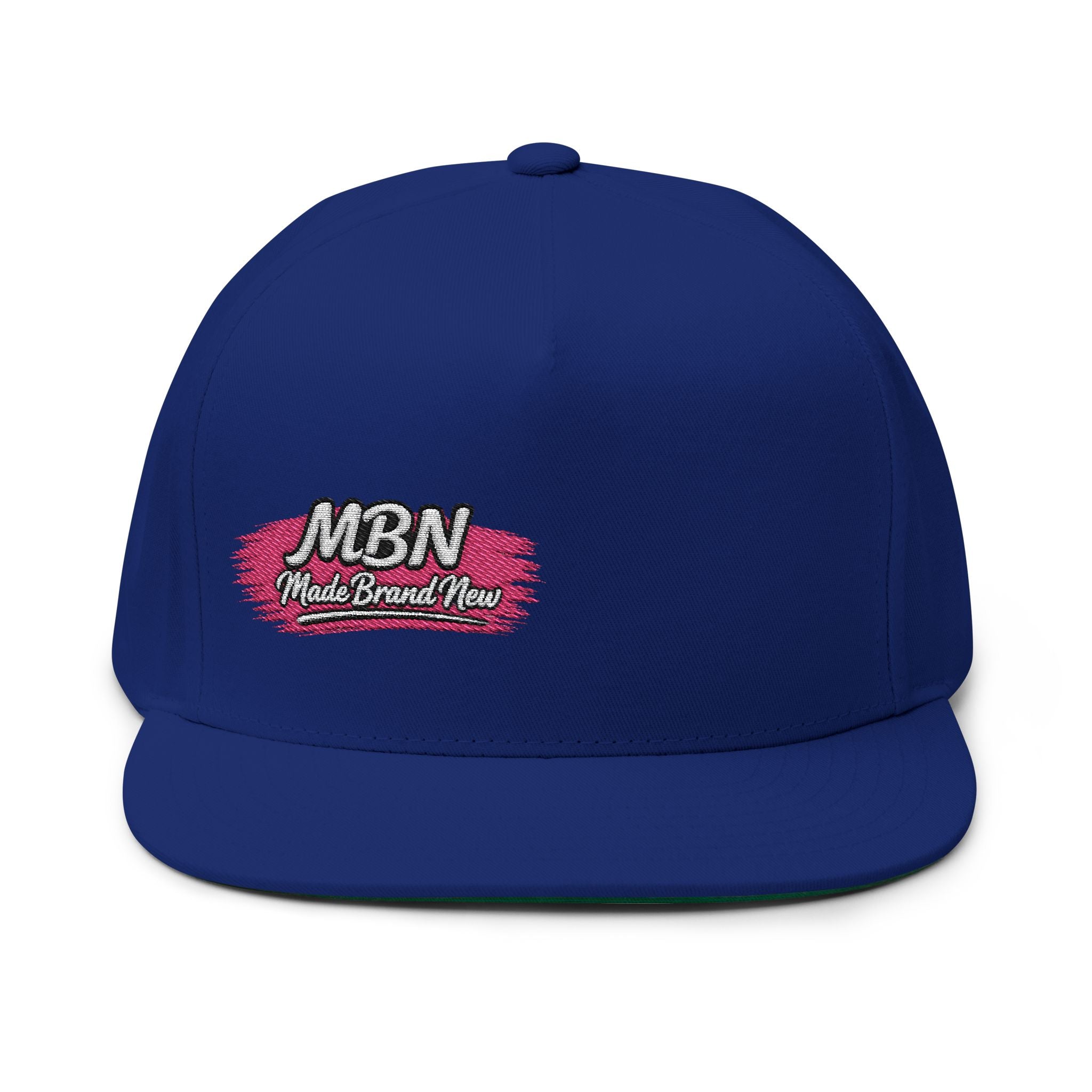 Made Brand New Embroidered Flat Bill Cap — Inspirational Hat for Healing & Renewal