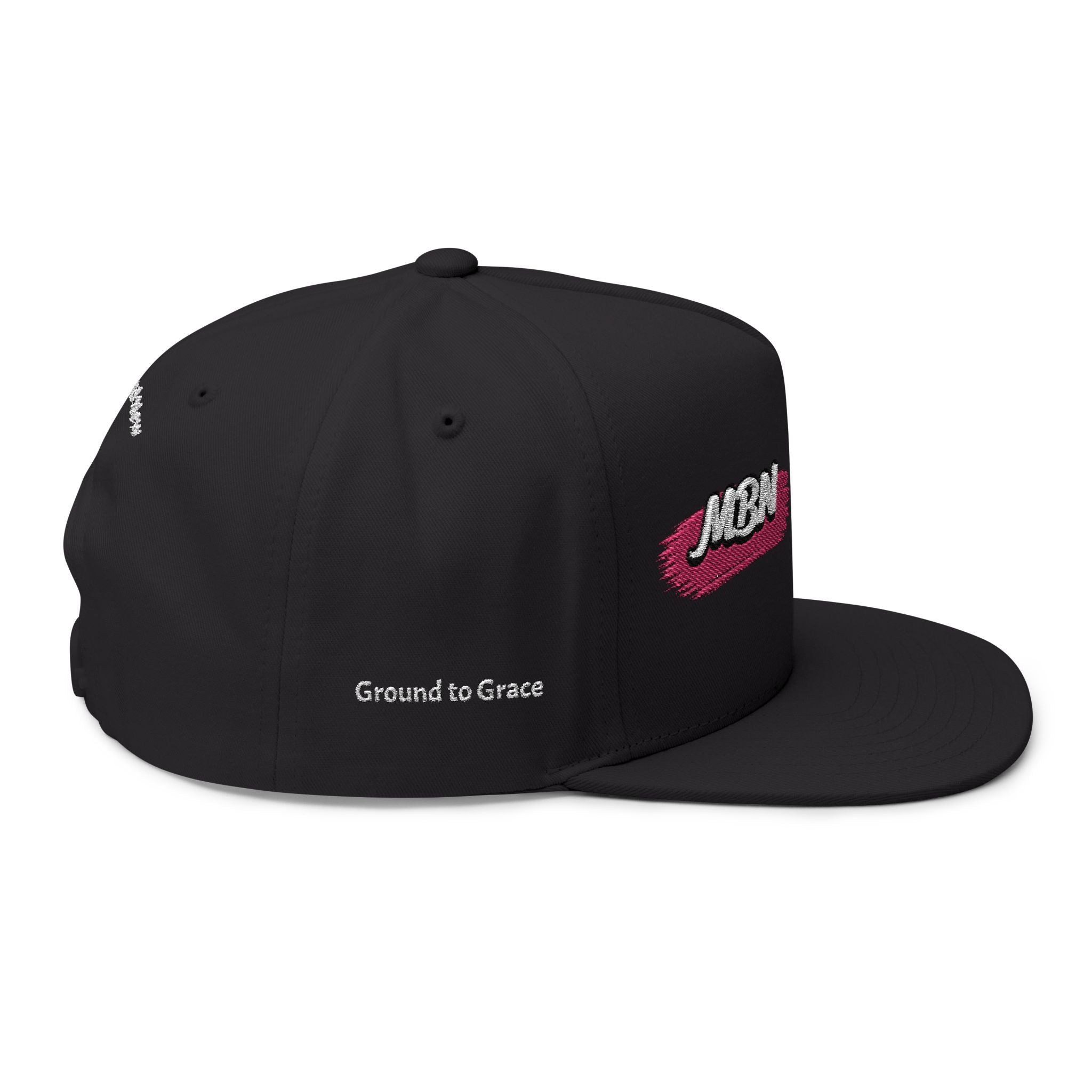 Made Brand New Embroidered Flat Bill Cap — Inspirational Hat for Healing & Renewal