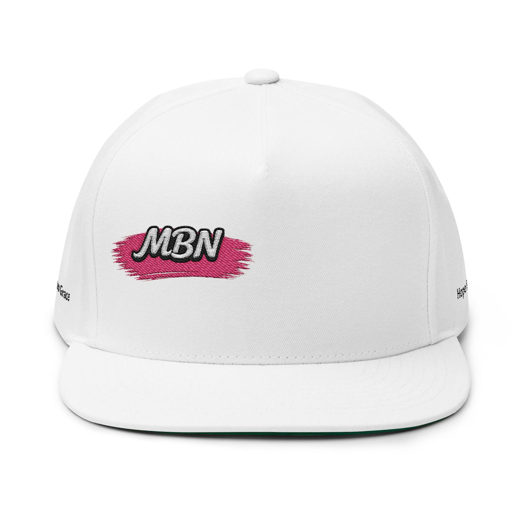 Made Brand New Embroidered Flat Bill Cap — Hope & Renewal