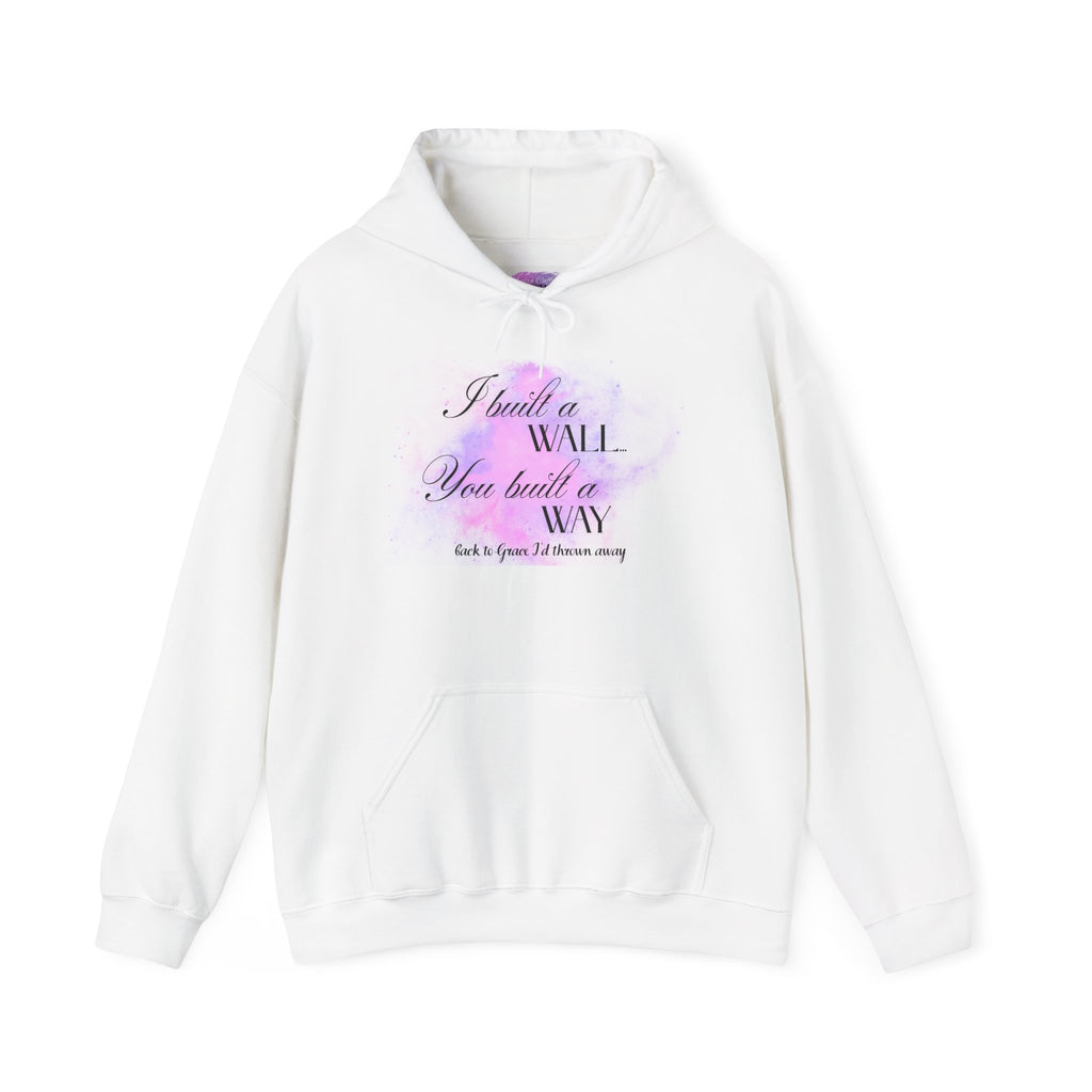You Carried Me Hoodie — Inspirational Christian Recovery Lyrics Sweatshirt