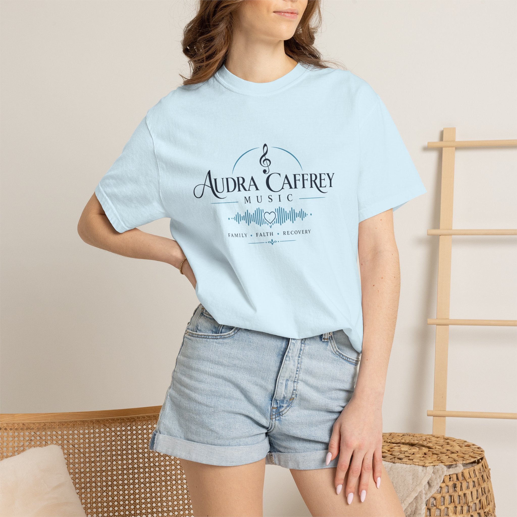 Audra Caffrey Music Official Logo Tee