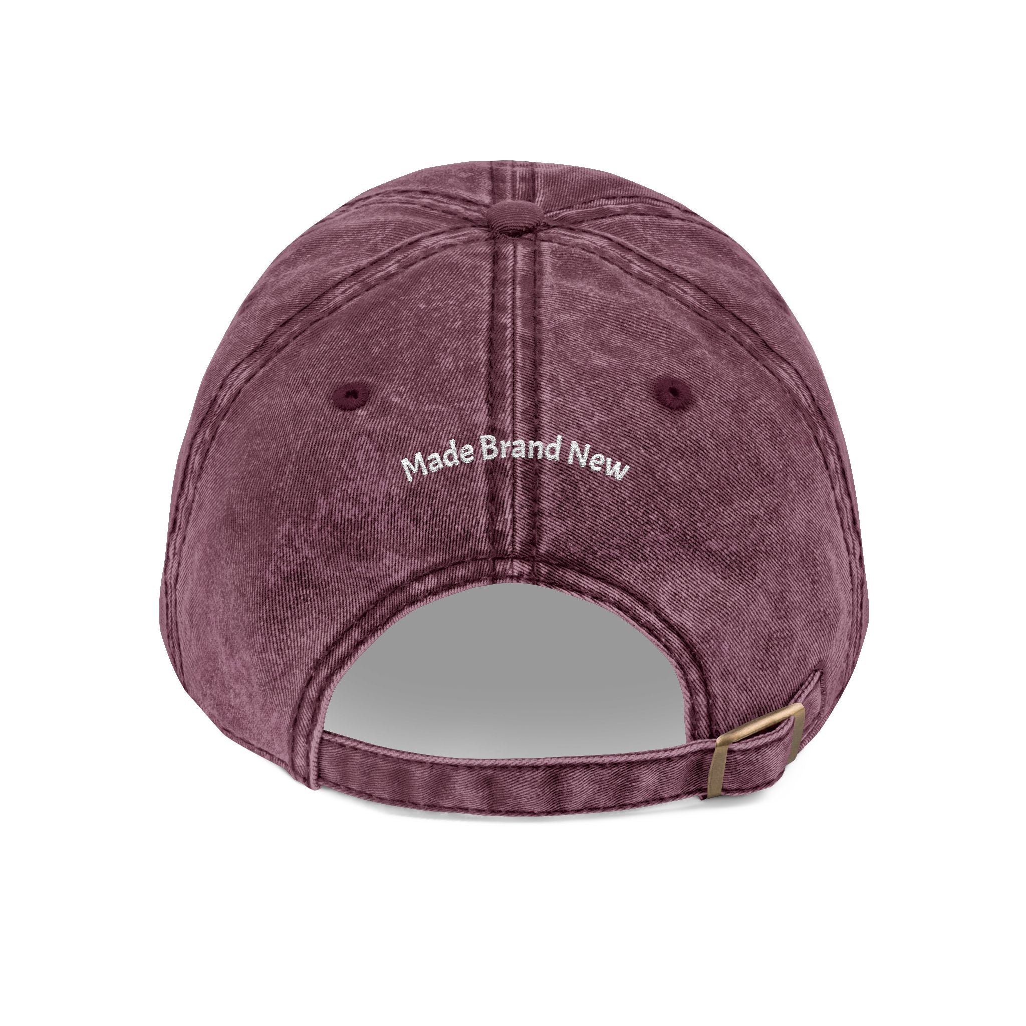 Vintage Cap — "Made Brand New" Embroidered Hope & Renewal Hat