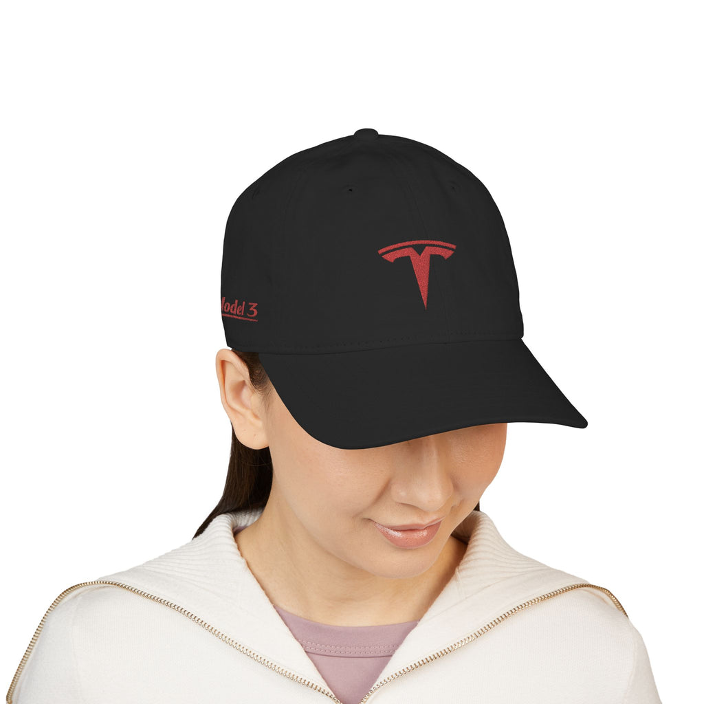 Tesla Logo Embroidered Baseball Cap