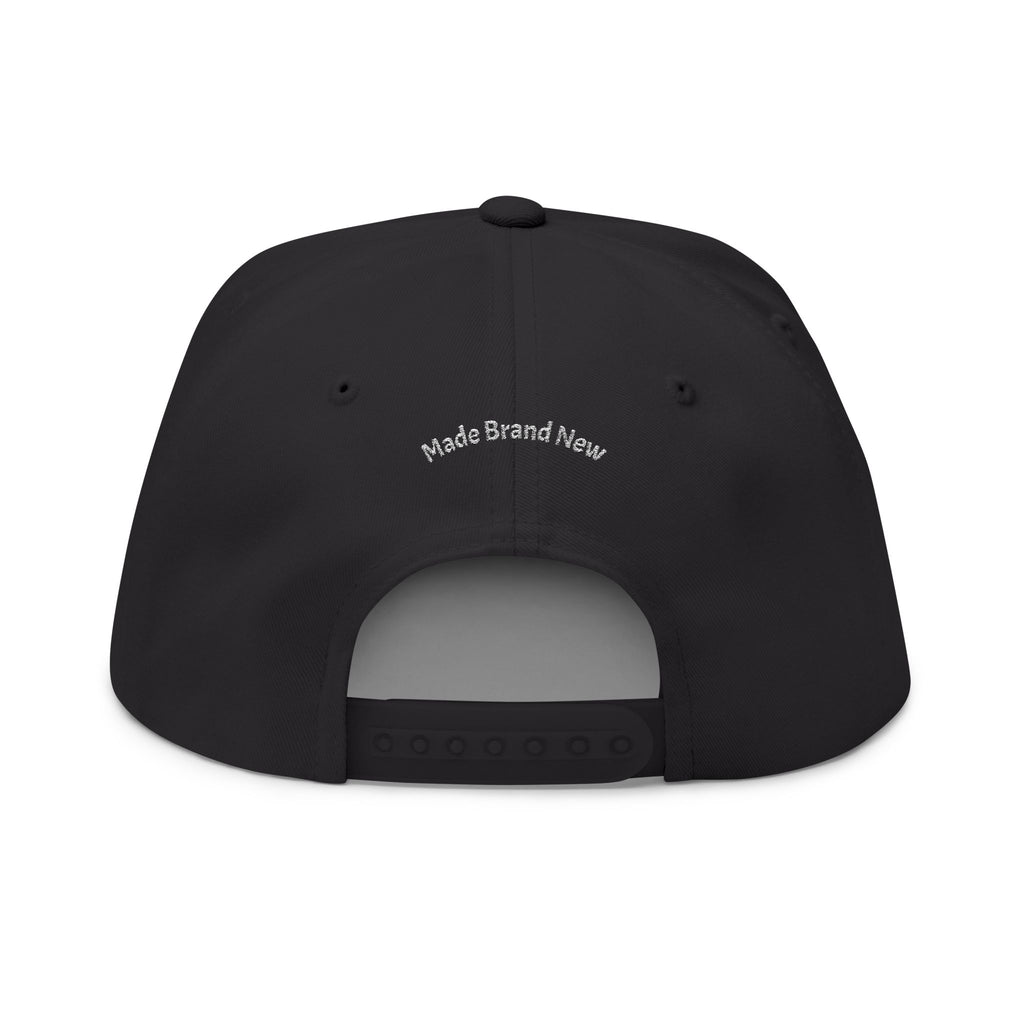 Made Brand New Embroidered Flat Bill Cap — Inspirational Hat for Healing & Renewal