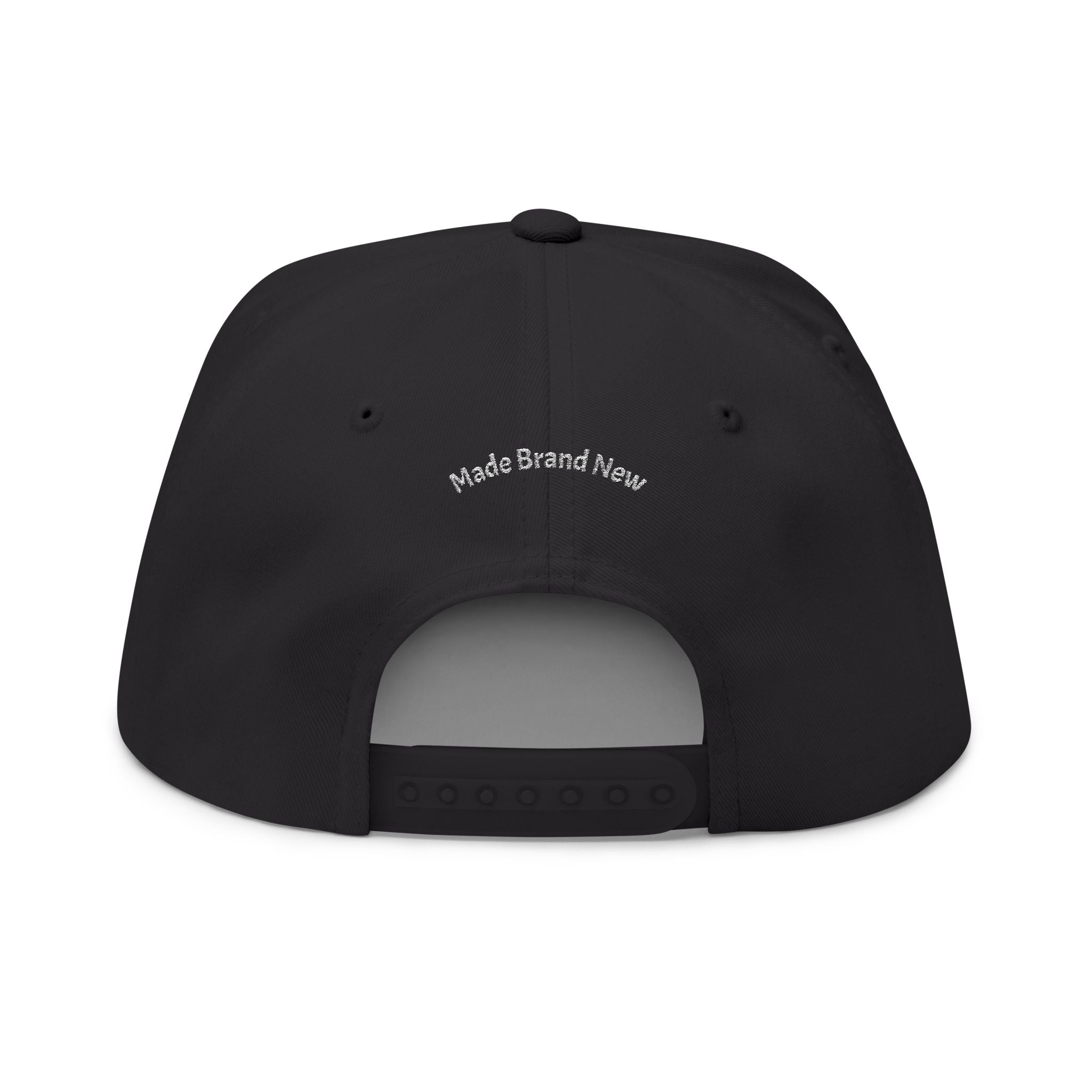 Made Brand New Embroidered Flat Bill Cap — Inspirational Hat for Healing & Renewal
