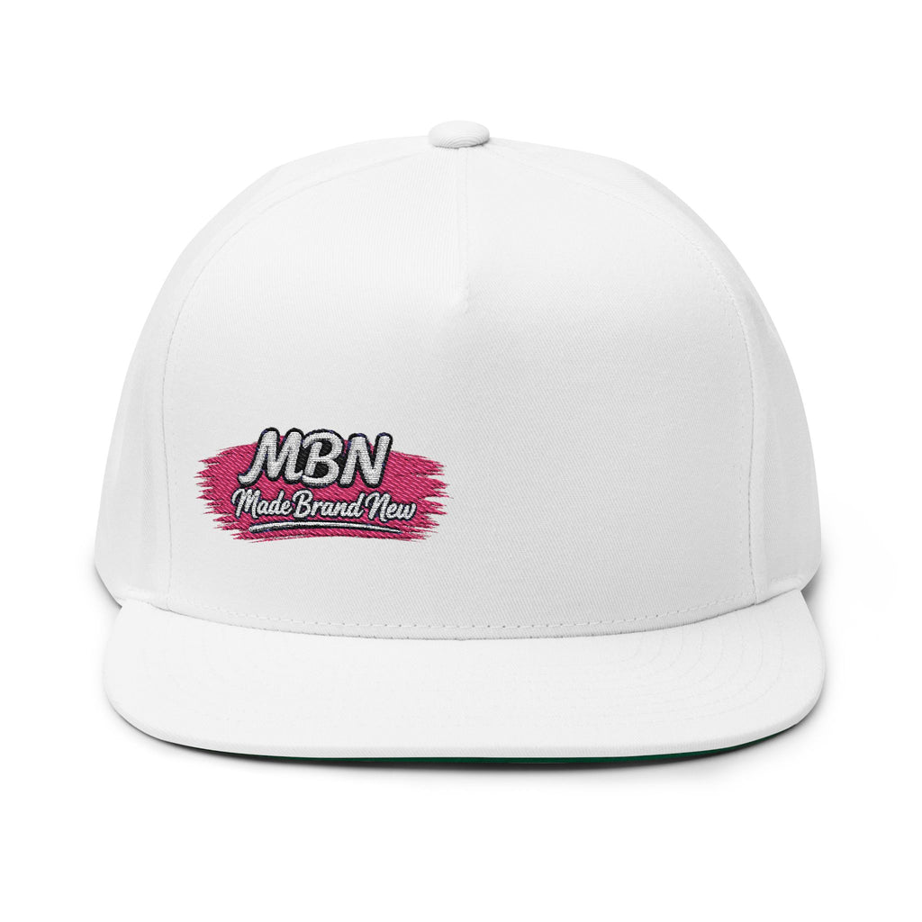 Made Brand New Embroidered Flat Bill Cap — Hope & Renewal