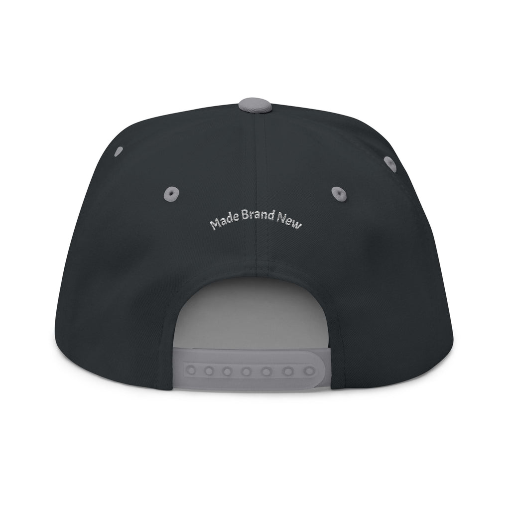 Made Brand New Embroidered Flat Bill Cap — Inspirational Hat for Healing & Renewal