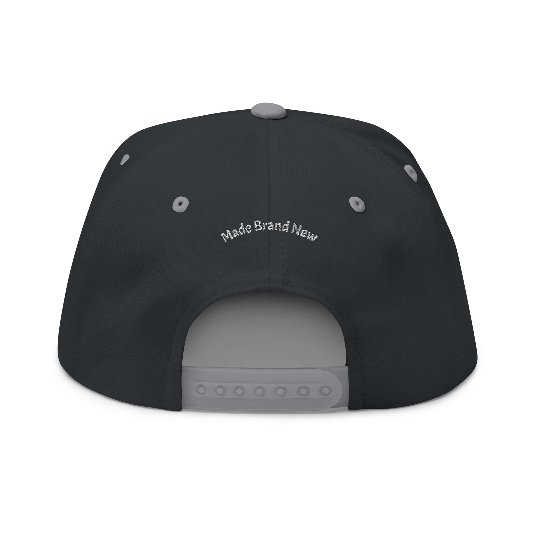 Made Brand New Embroidered Flat Bill Cap — Inspirational Hat for Healing & Renewal