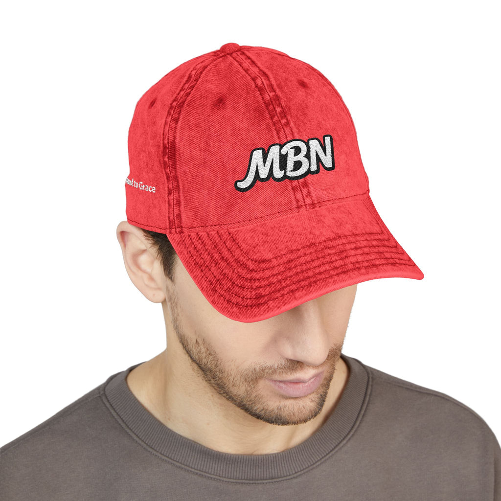 Vintage Cap — "Made Brand New" Embroidered Hope & Renewal Hat