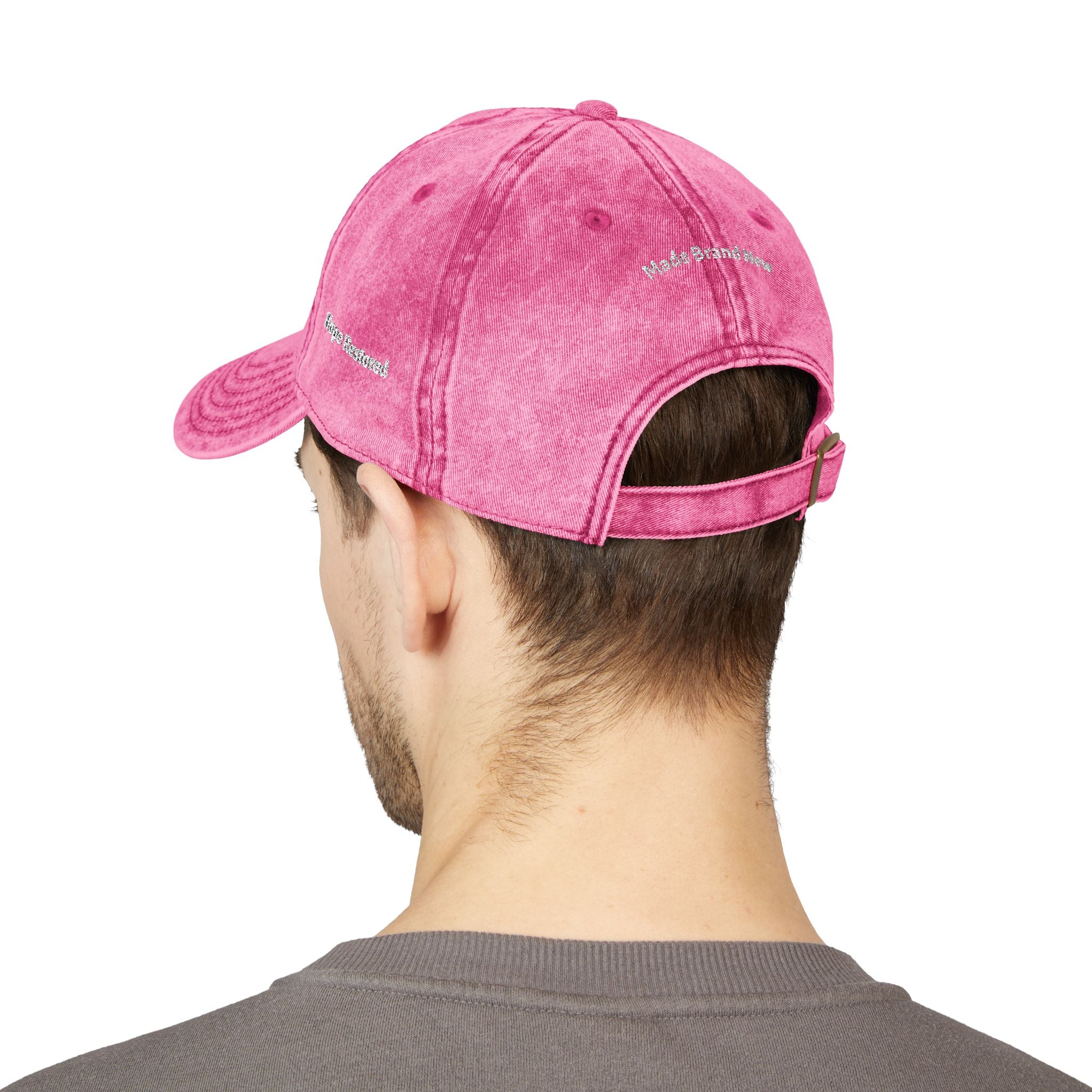 Vintage Cap — "Made Brand New" Embroidered Hope & Renewal Hat