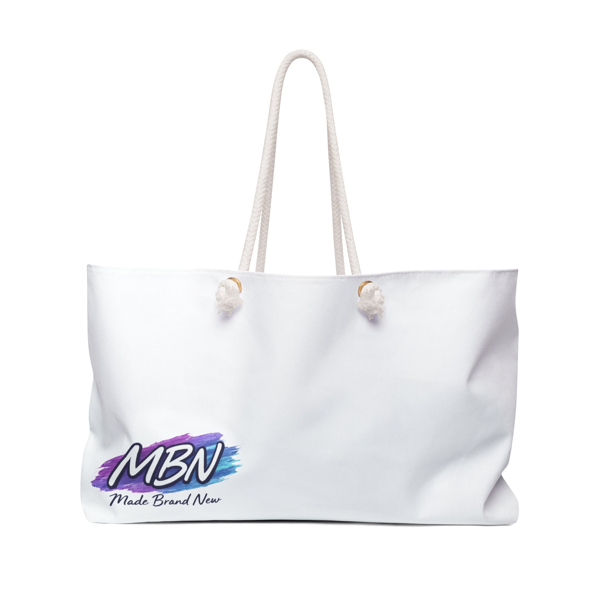 Weekender Bag — "Made Brand New" Tote: Inspirational Transformation Travel Bag