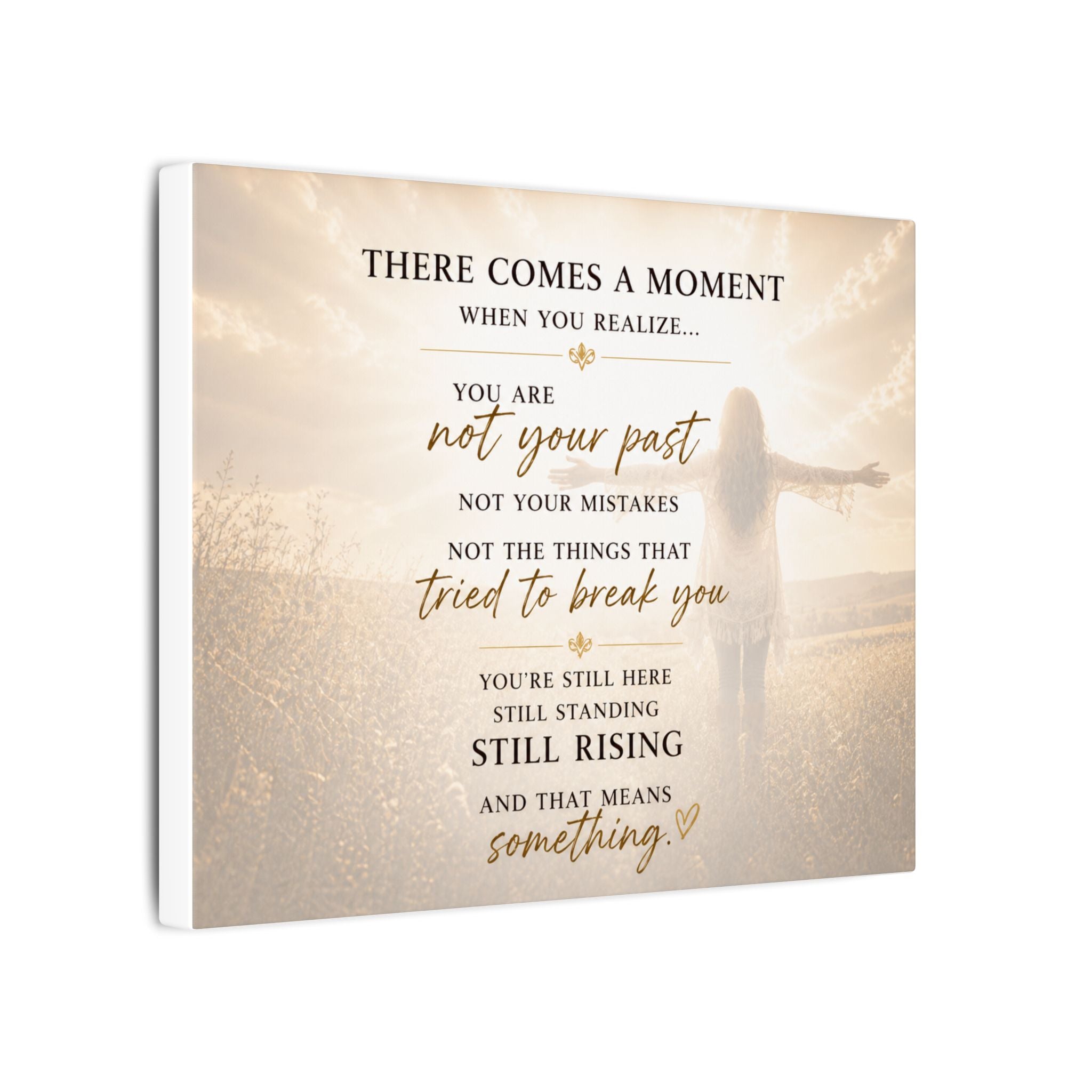 I'm Made of More - Inspirational Canvas Plaque, (Multi-Size)