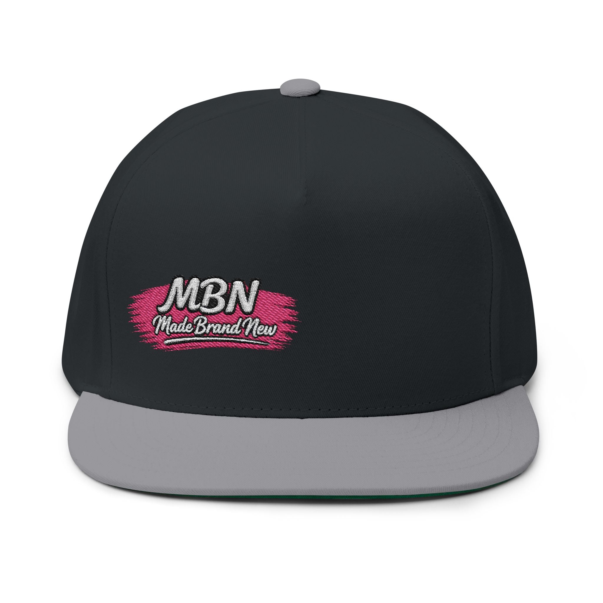 Made Brand New Embroidered Flat Bill Cap — Inspirational Hat for Healing & Renewal