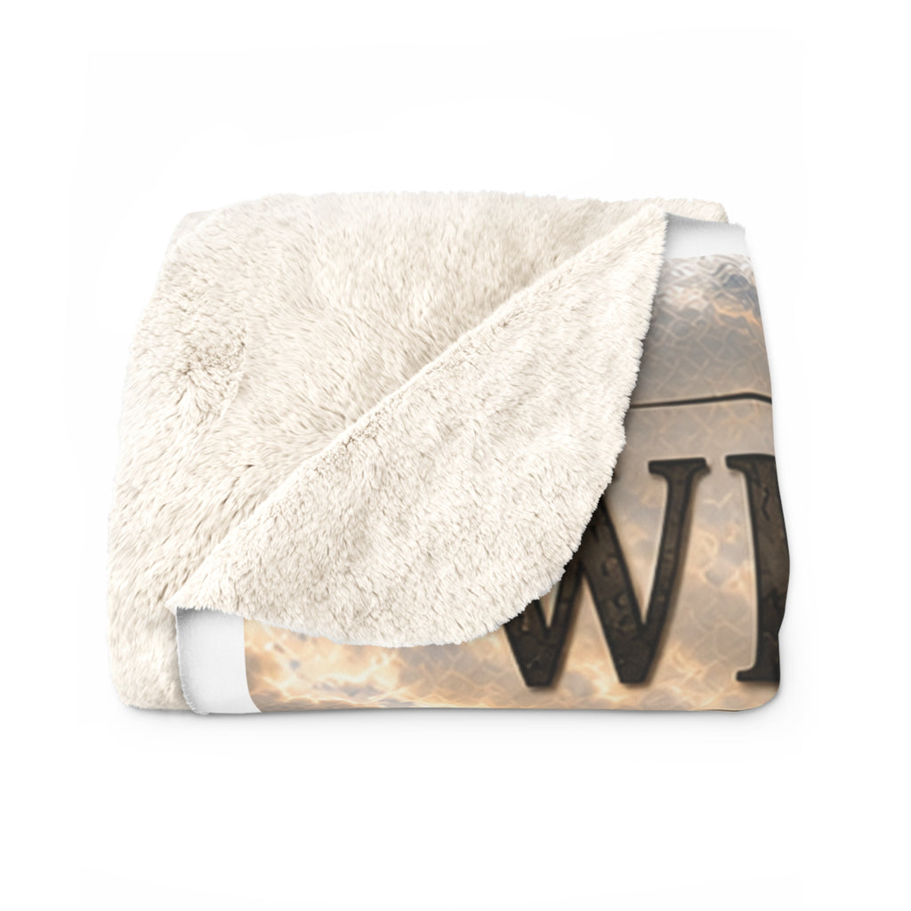 We Remember Military Tribute Sherpa Fleece Blanket — Honoring All Branches