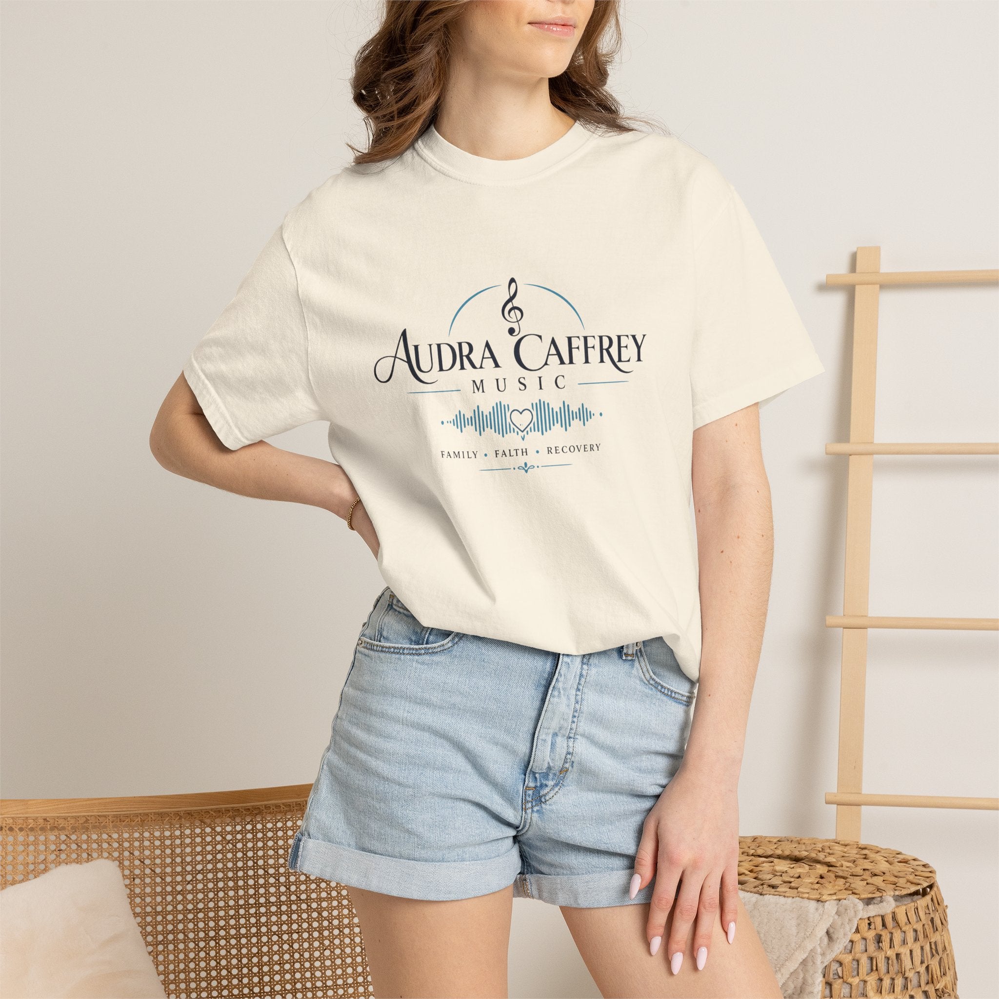 Audra Caffrey Music Official Logo Tee