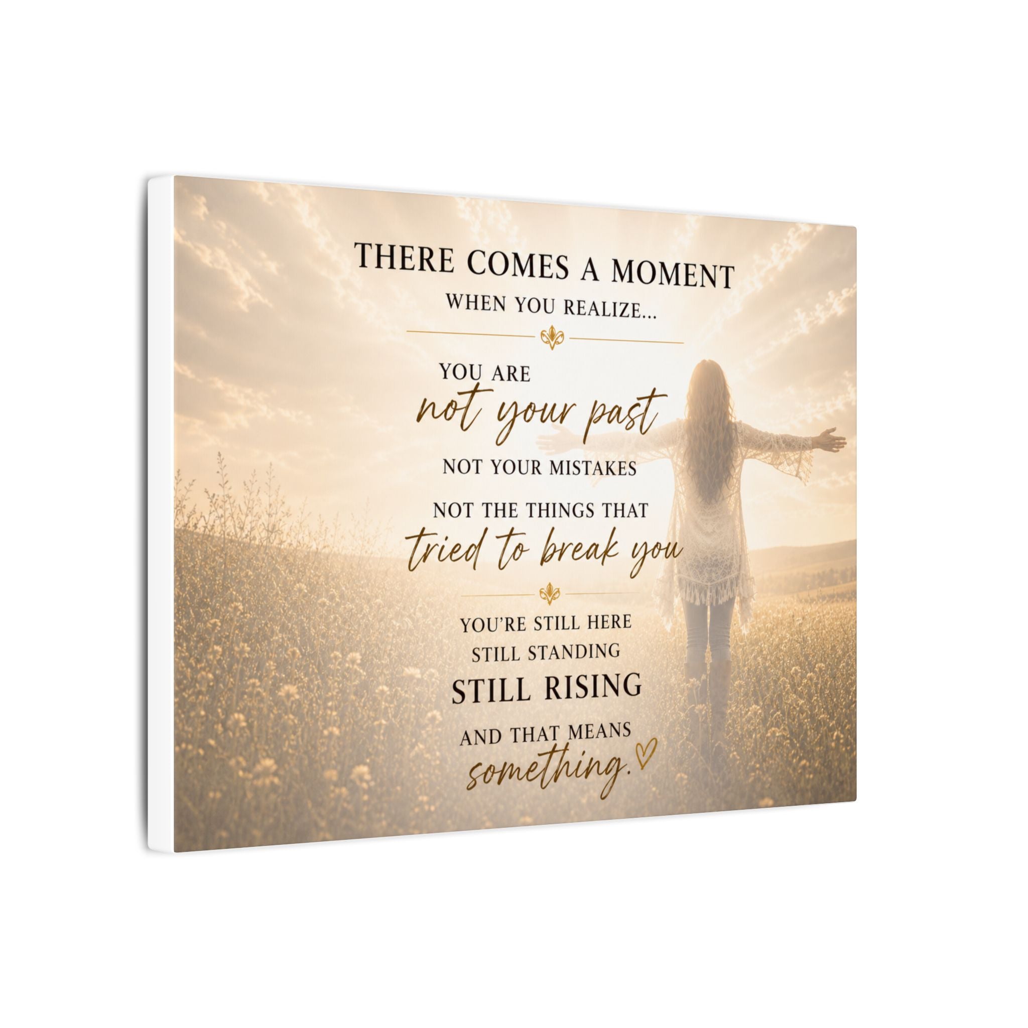 I'm Made of More - Inspirational Canvas Plaque, (Multi-Size)
