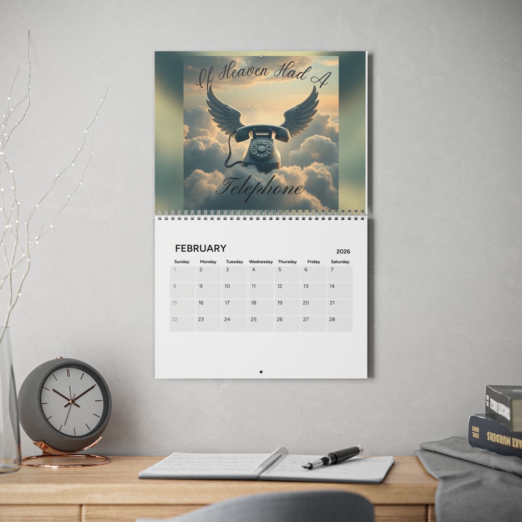 2026 Album Cover Calendar — Full-Color Music Photo Wall Calendar