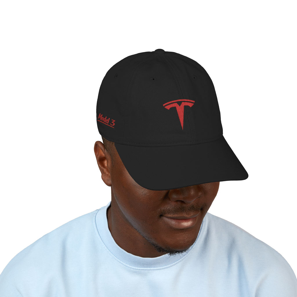 Tesla Logo Embroidered Baseball Cap