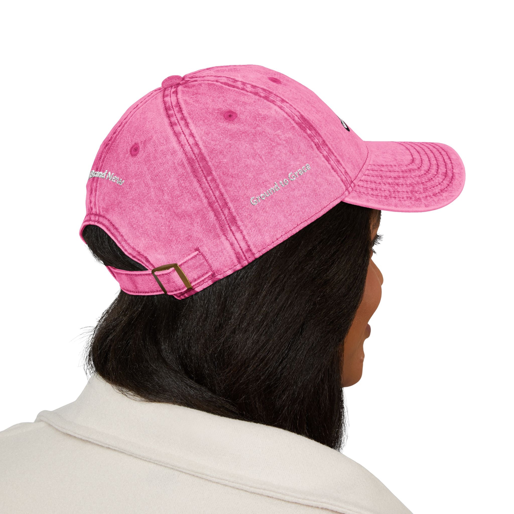 Vintage Cap — "Made Brand New" Embroidered Hope & Renewal Hat