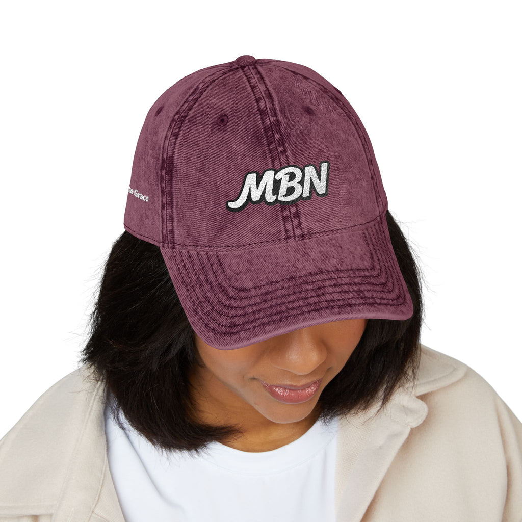 Vintage Cap — "Made Brand New" Embroidered Hope & Renewal Hat