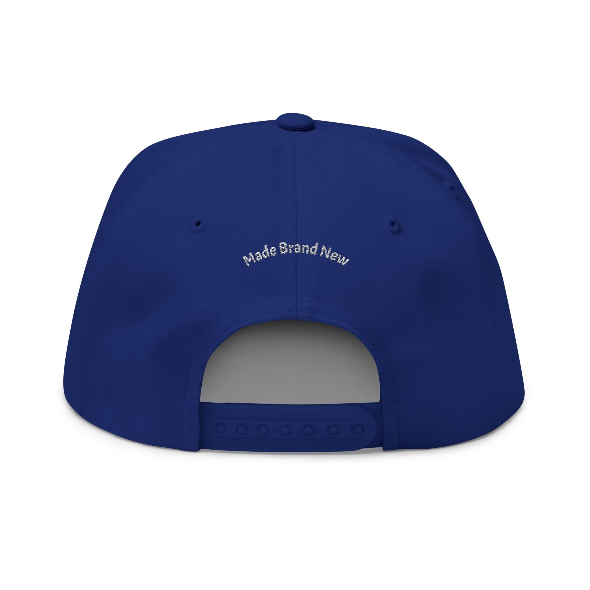 Made Brand New Embroidered Flat Bill Cap — Inspirational Hat for Healing & Renewal