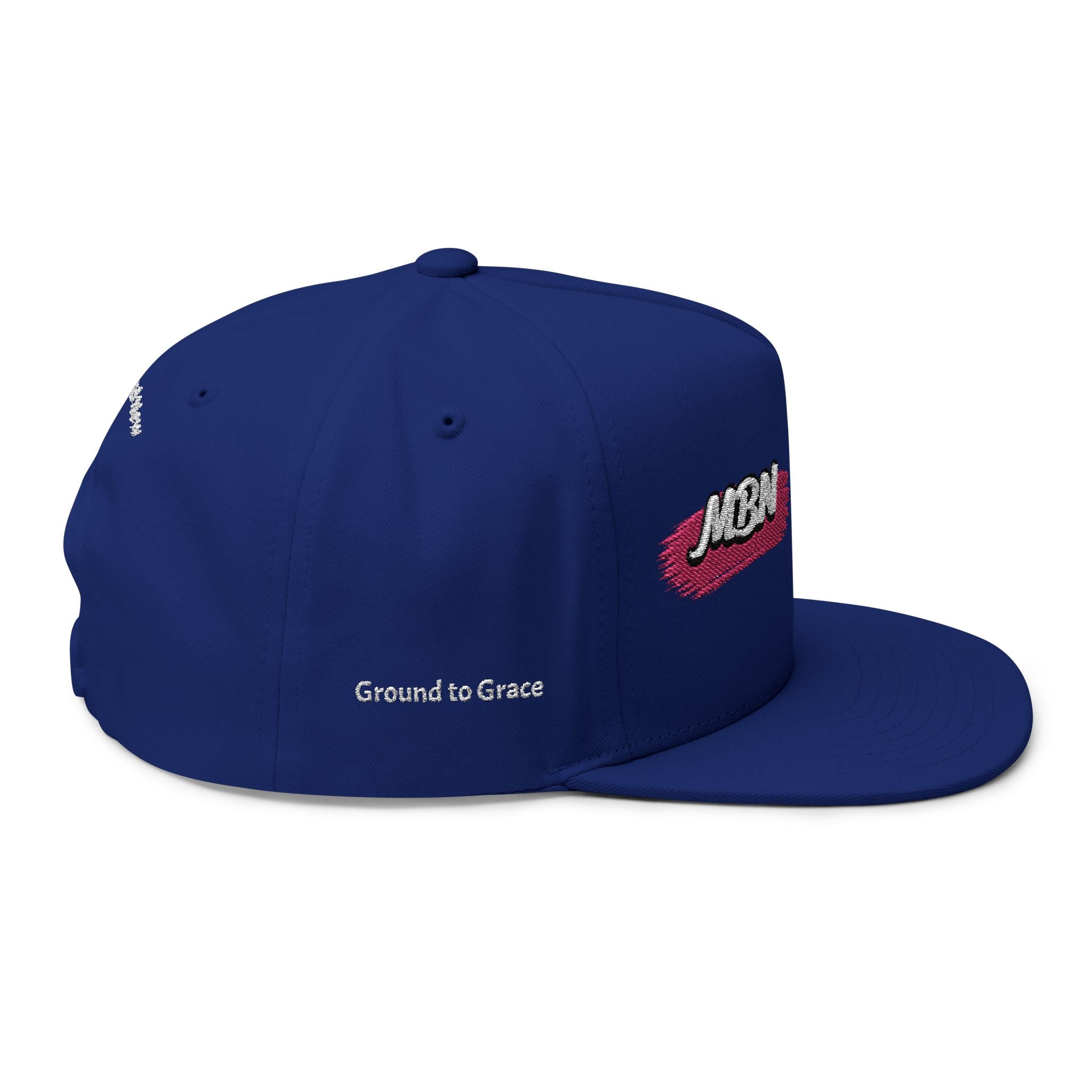 Made Brand New Embroidered Flat Bill Cap — Inspirational Hat for Healing & Renewal