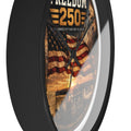 America 250th Anniversary Wall Clock — Patriotic Photo Commemorative Clock