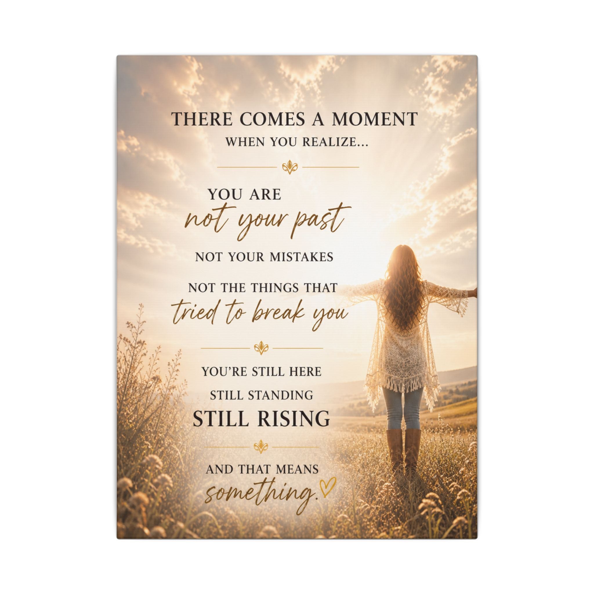 I'm Made of More - Inspirational Canvas Plaque, (Multi-Size)