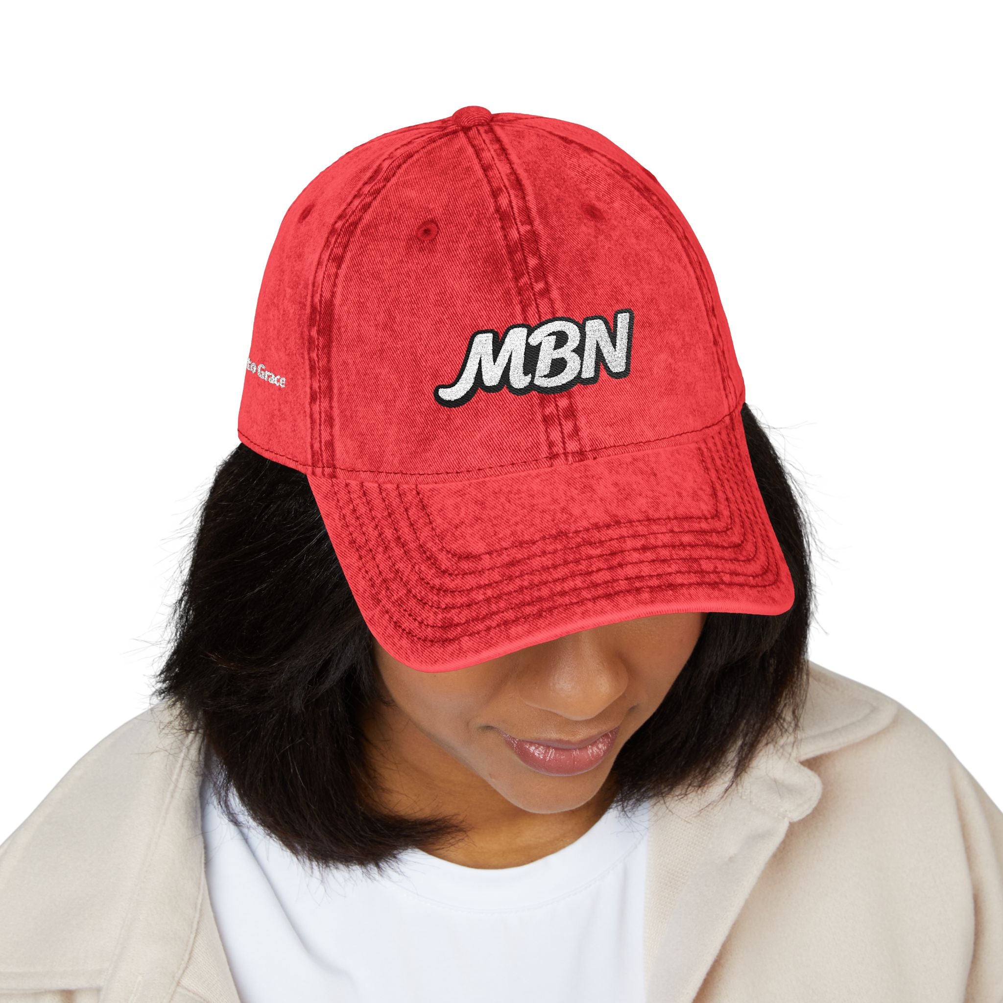 Vintage Cap — "Made Brand New" Embroidered Hope & Renewal Hat