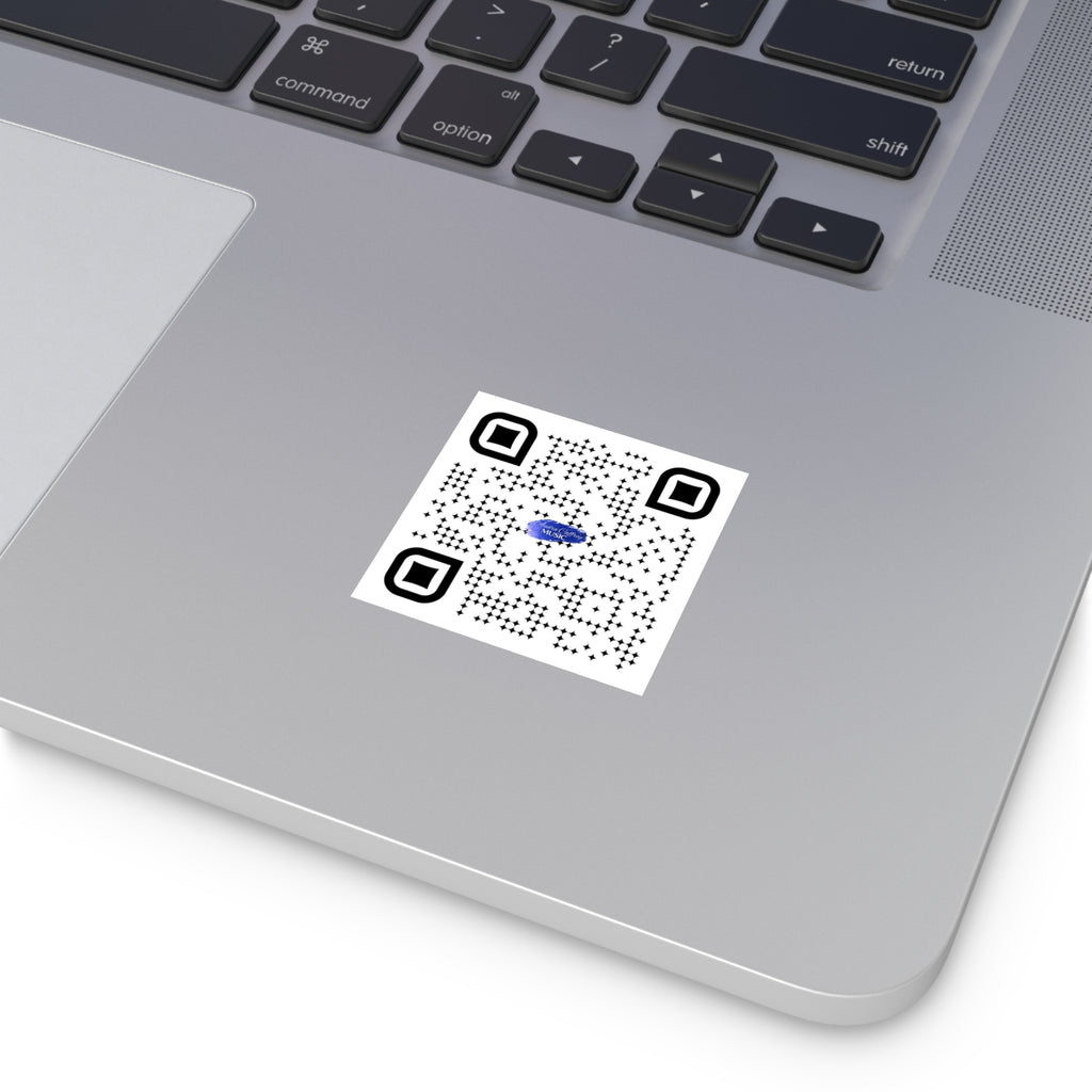 Audra Caffrey Music QR Code Sticker — Scan for Music, Videos & Socials