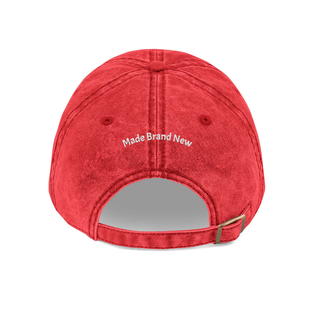 Vintage Cap — "Made Brand New" Embroidered Hope & Renewal Hat