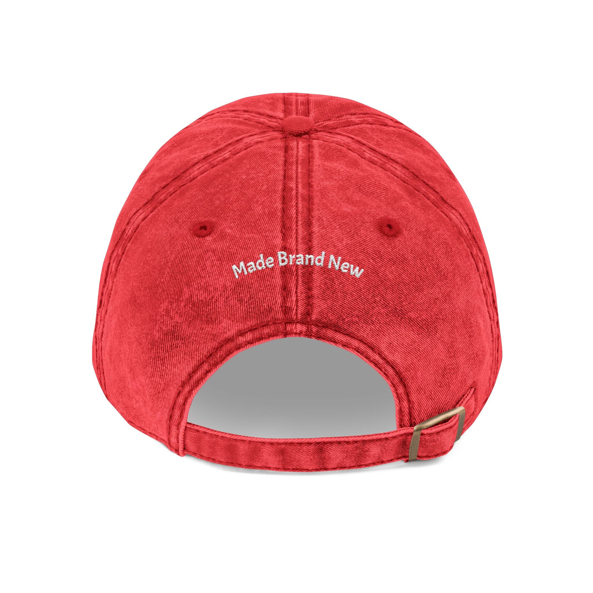 Vintage Cap — "Made Brand New" Embroidered Hope & Renewal Hat