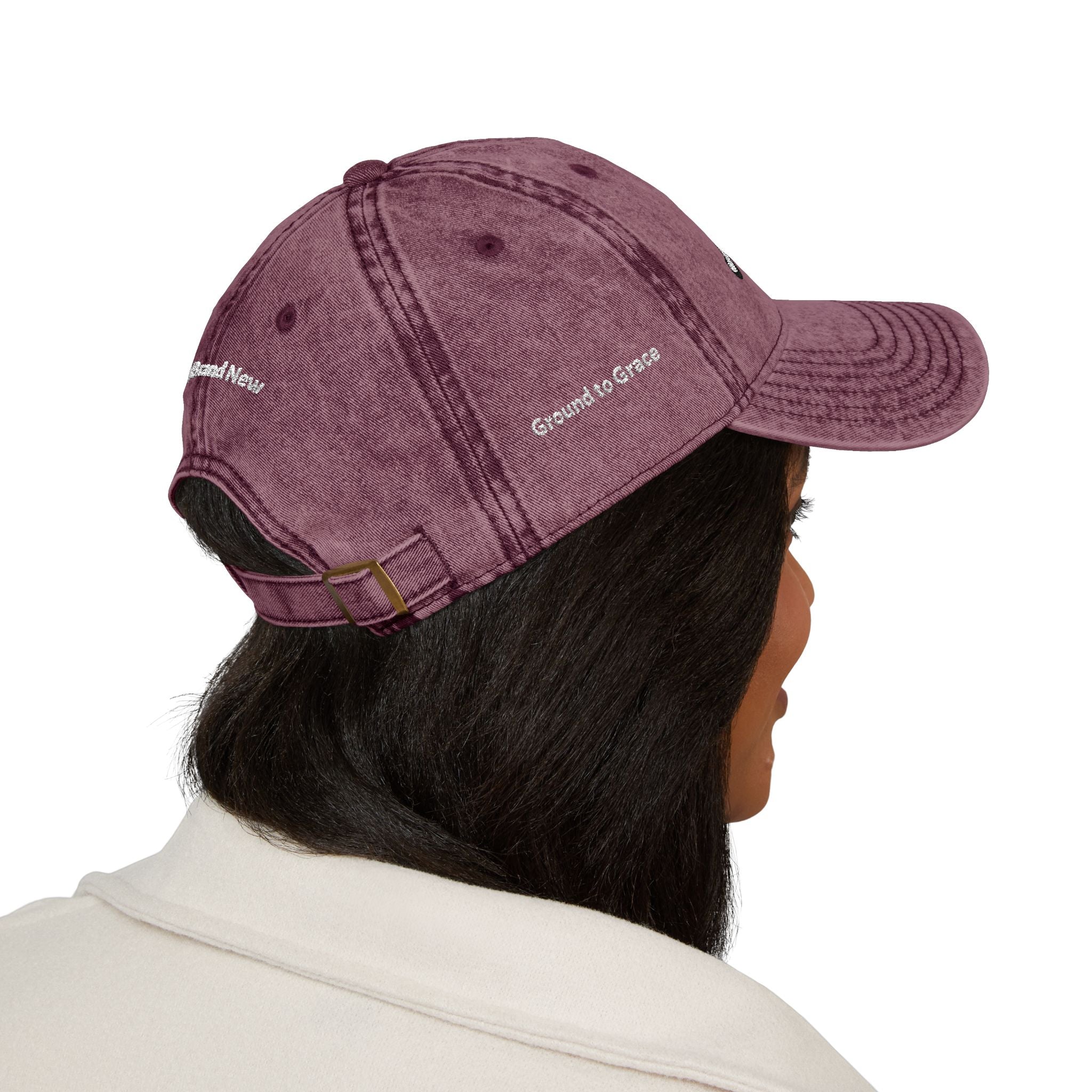 Vintage Cap — "Made Brand New" Embroidered Hope & Renewal Hat