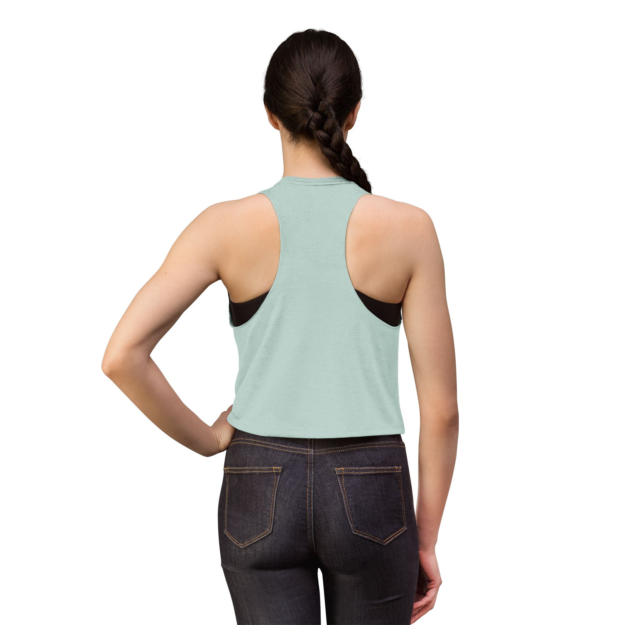 Made Brand New Crop Top — Women's Inspirational Growth Tee