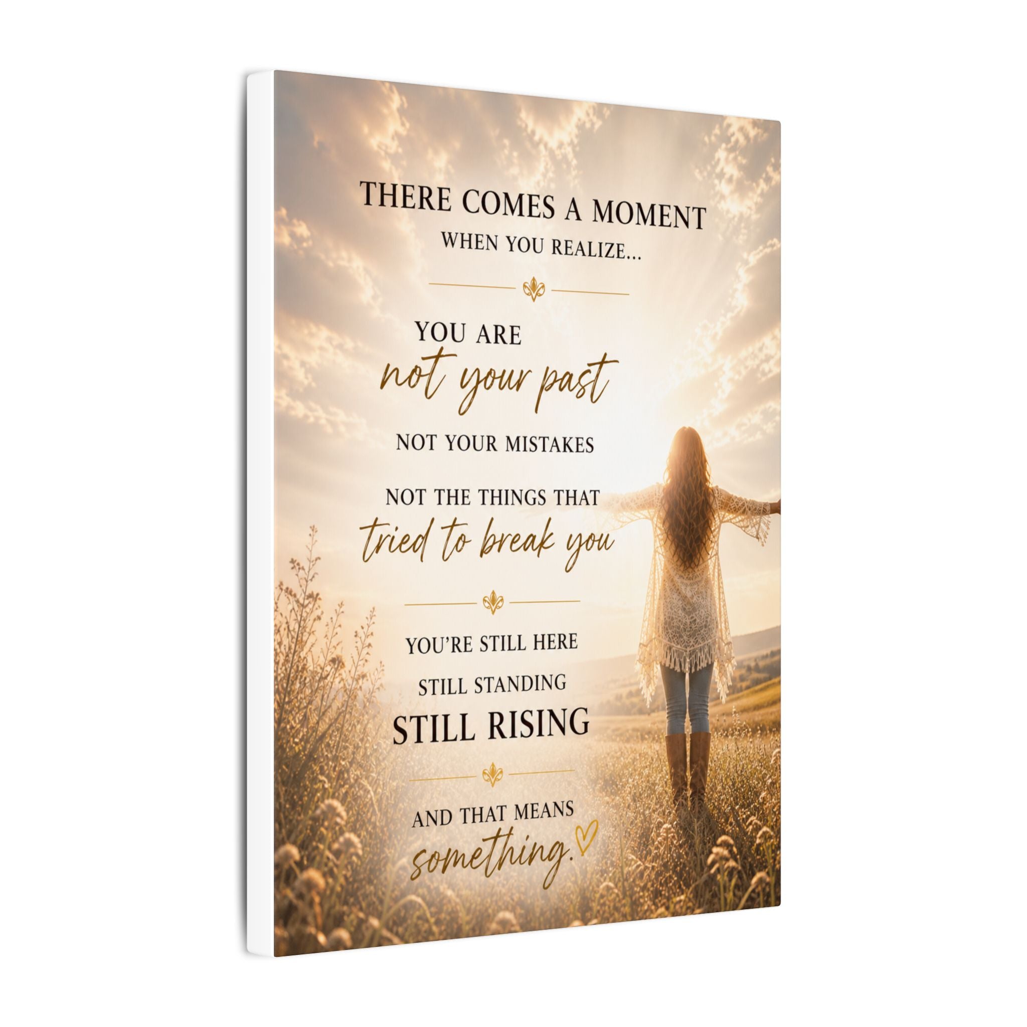 I'm Made of More - Inspirational Canvas Plaque, (Multi-Size)