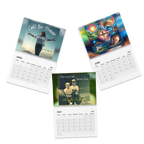 2026 Album Cover Calendar — Full-Color Music Photo Wall Calendar