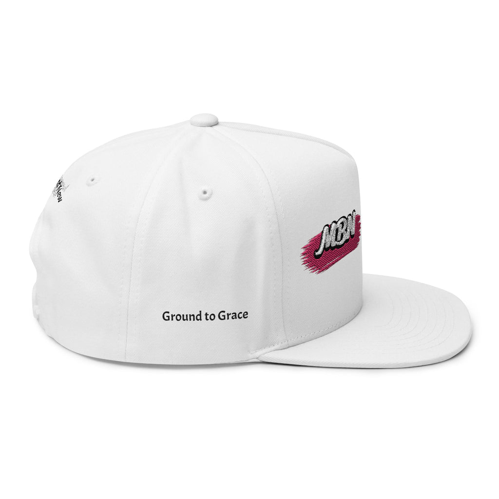 Made Brand New Embroidered Flat Bill Cap — Hope & Renewal